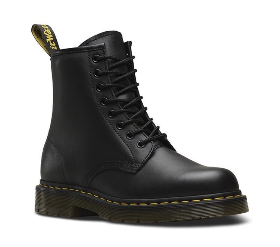 Dr Martens Schweiz Zürich 1460 Slip Resistant Black Industrial Full Grain