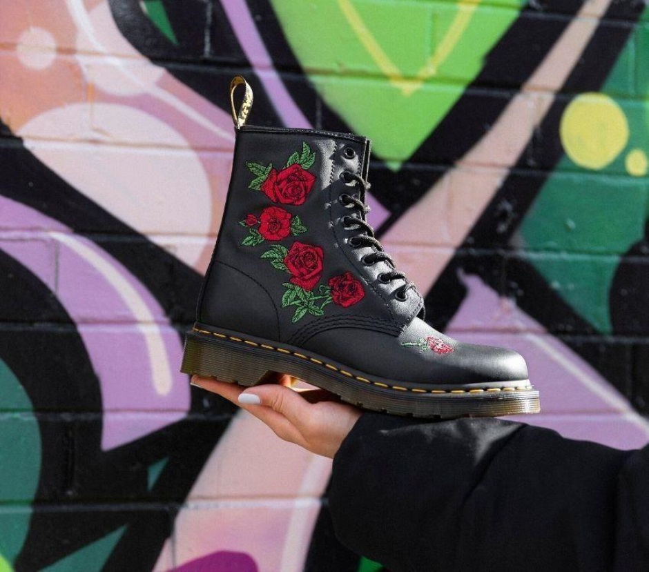 Black Softy T Dr Martens Schweiz 1460 Vonda 8 Eye Boot