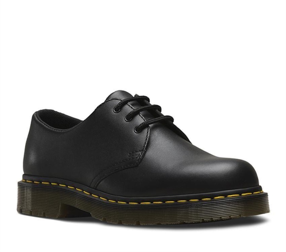 Dr Martens Schweiz Zürich Black Industrial Full Grain 1461 Slip Resistant