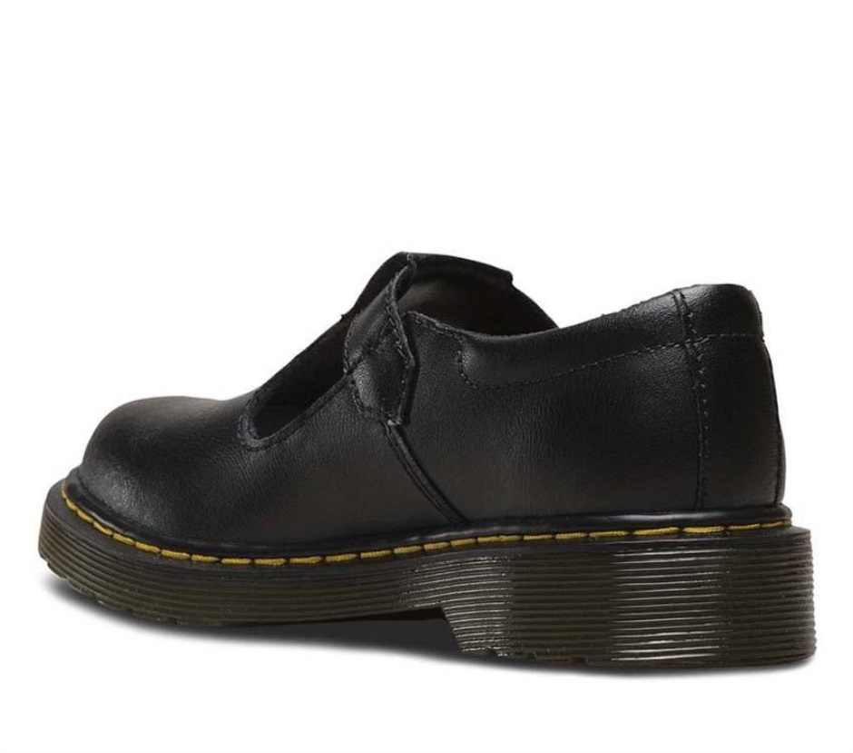 Dr Martens Schweiz Zürich Junior Polley T-bar Black
