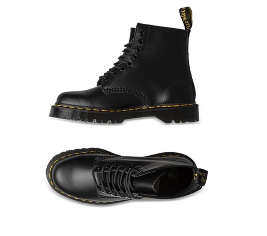 1460 Bex Glatt Schwarz Glatt Dr Martens Schweiz
