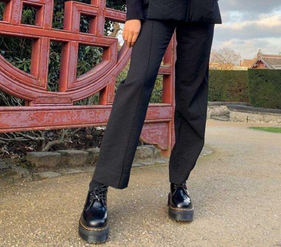 Dr Martens Schweiz Zürich Schwarz Poliert Glatt 1461 Quadrat Poliert Glatt