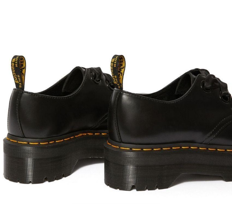 Dr Martens Schweiz Zürich Holly Platform Shoe Black Buttero