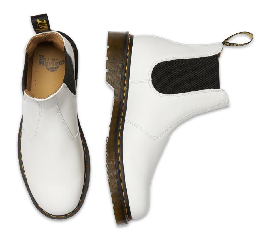 Dr Martens Schweiz Zürich 2976 Smooth Chelsea Boot White Smooth