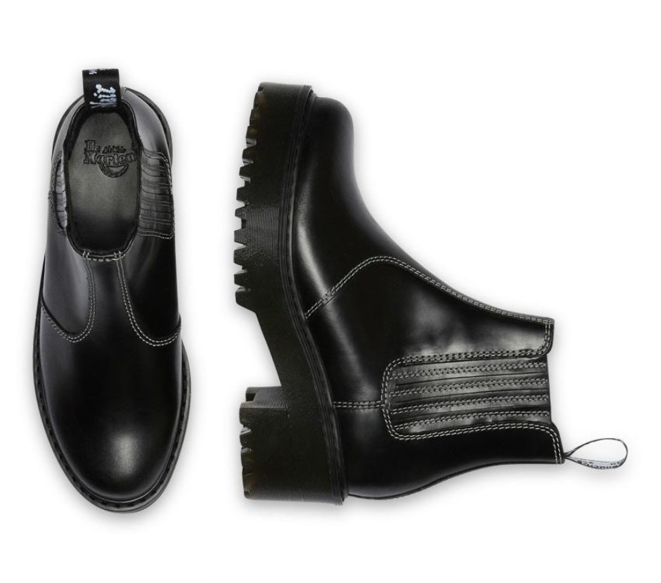 Rometty Chelsea Boot Schwarzer Atlas Dr Martins Schweiz