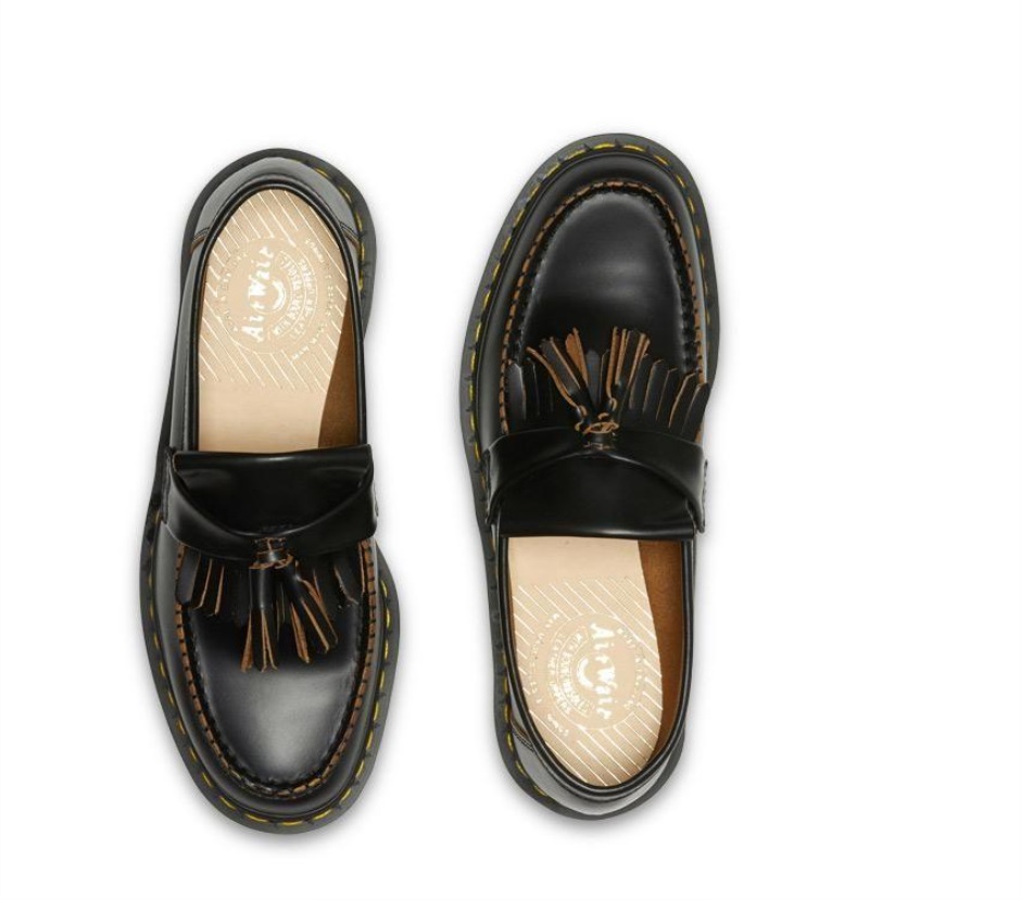 Adrian Tassel Loafer Black Quilon Dr Martens Schweiz