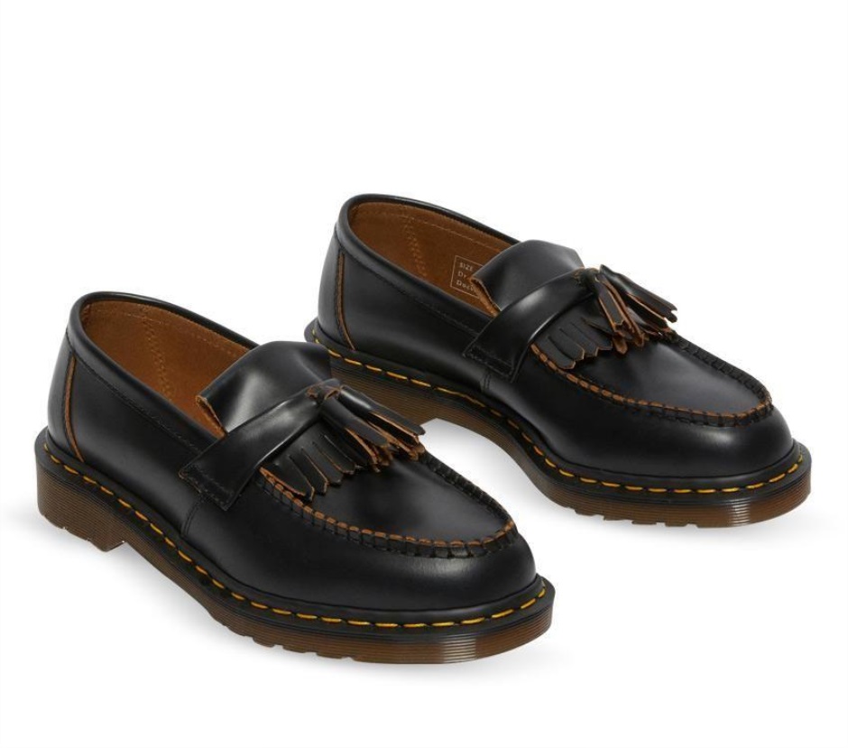 Adrian Tassel Loafer Black Quilon Dr Martens Schweiz