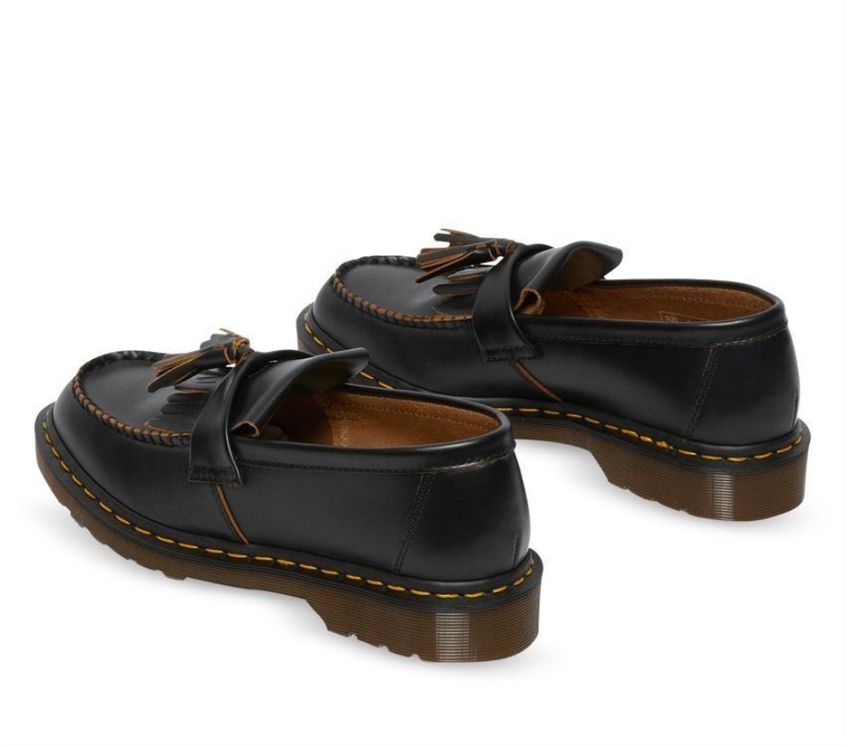 Adrian Tassel Loafer Black Quilon Dr Martens Schweiz