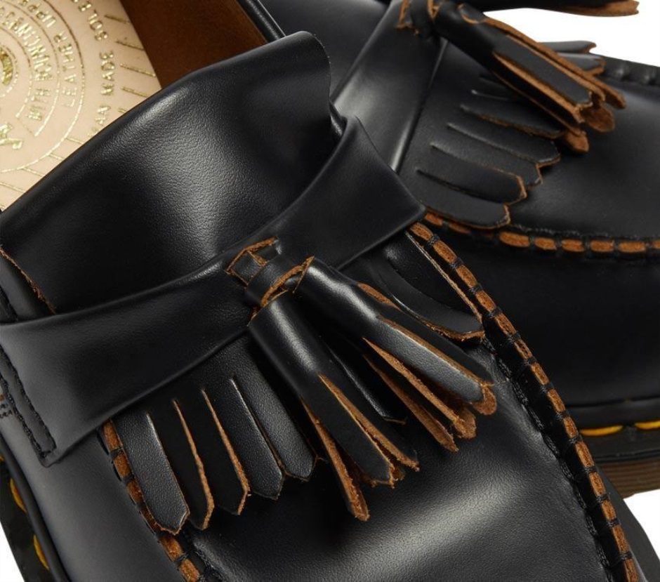 Adrian Tassel Loafer Black Quilon Dr Martens Schweiz