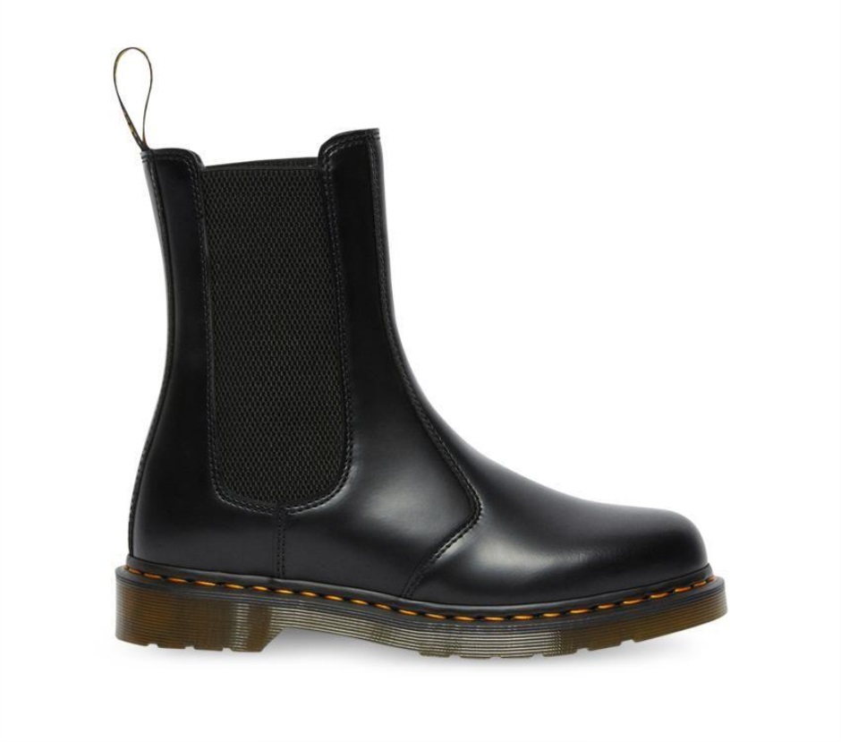 Dr Martens Schweiz Zürich Black Smooth 2976 Hi Chelsea Boot