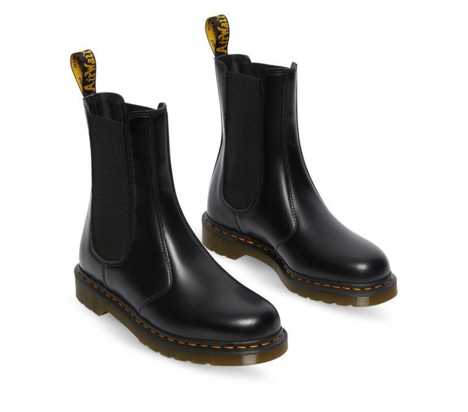 Dr Martens Schweiz Zürich Black Smooth 2976 Hi Chelsea Boot