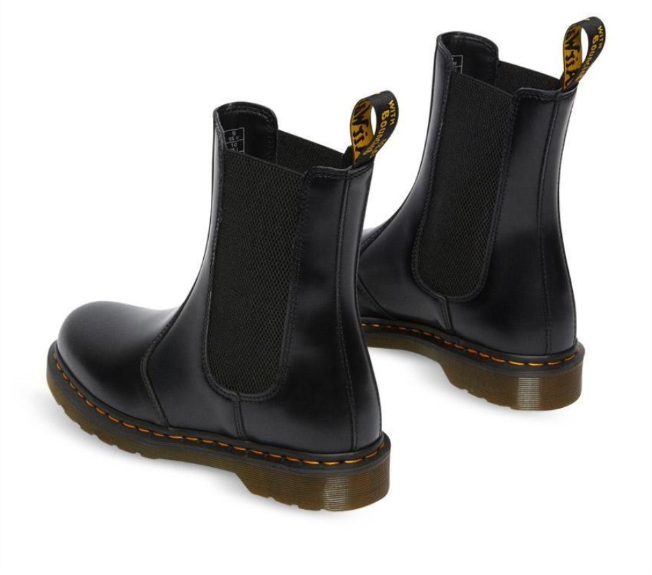 Dr Martens Schweiz Zürich Black Smooth 2976 Hi Chelsea Boot