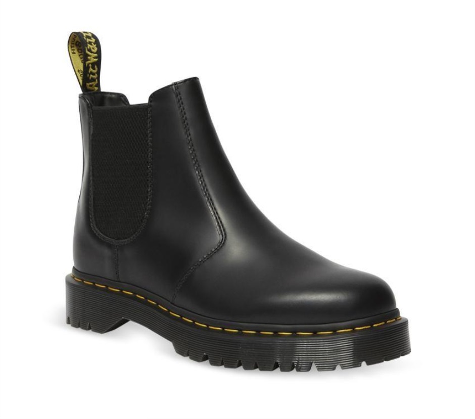 Dr Martens Switzerland Zurich Black Smooth 2976 Bex Chelsea Boot
