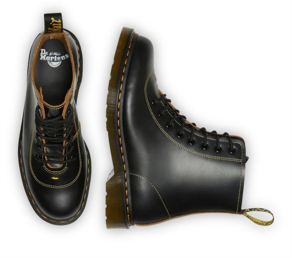 Pharamond Boot Black Vintage Smooth Dr Martens Schweiz