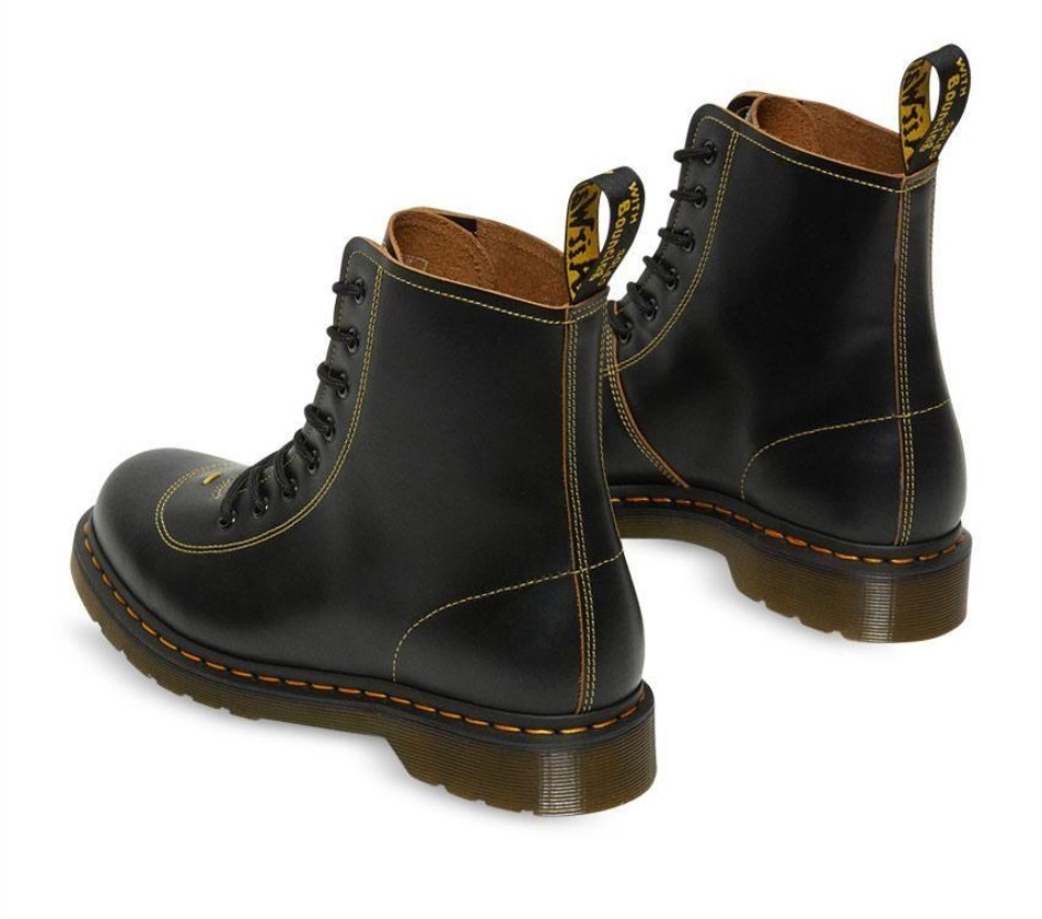 Pharamond Boot Black Vintage Smooth Dr Martens Schweiz