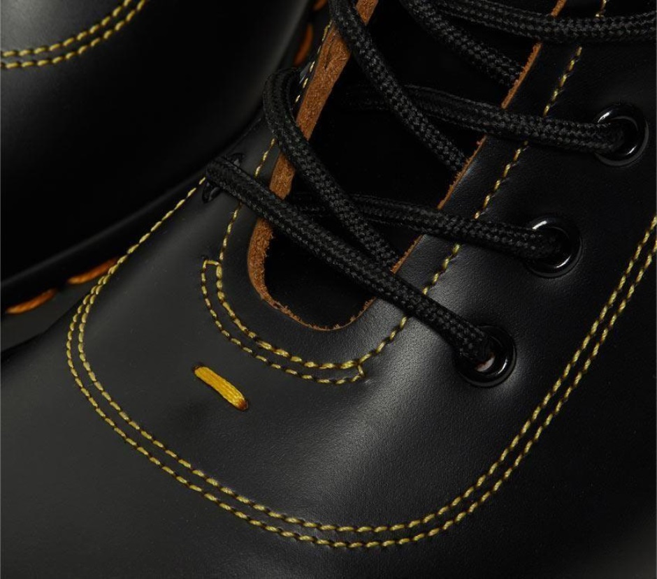 Pharamond Boot Black Vintage Smooth Dr Martens Schweiz