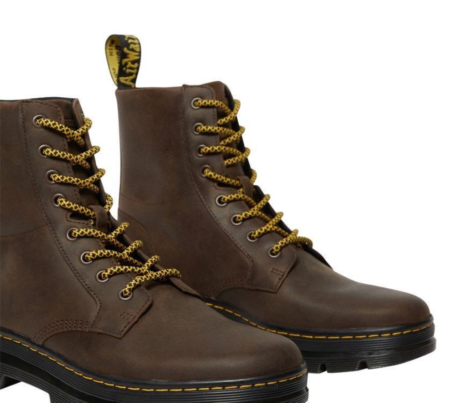 Dr Martens Schweiz Zürich Combs Crazy Horse Boot Dark Brown Crazy Horse