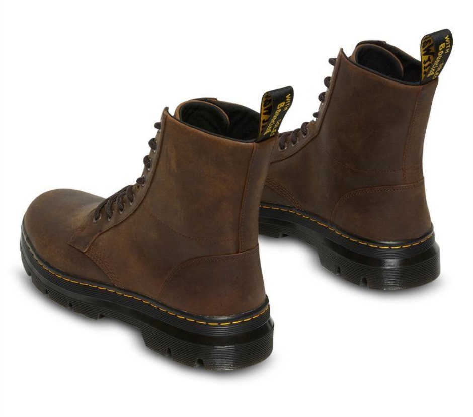 Dr Martens Schweiz Zürich Combs Crazy Horse Boot Dark Brown Crazy Horse
