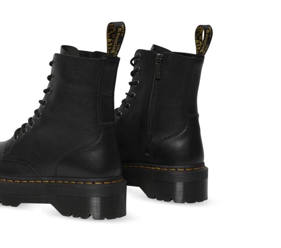 Dr Martens Schweiz Zürich Black Pisa Jadon Pisa Leather