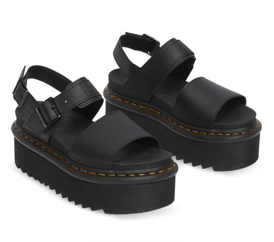 Voss Quad Sandal Dr Martens Schweiz Zürich Black Hydro