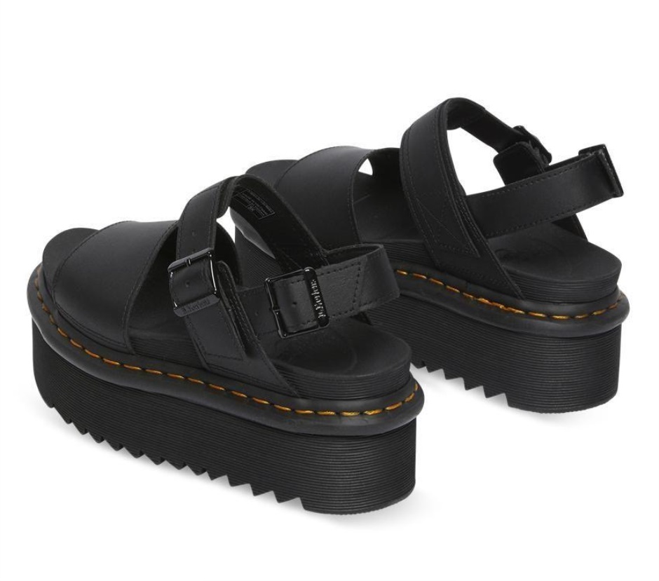 Voss Quad Sandal Dr Martens Schweiz Zürich Black Hydro