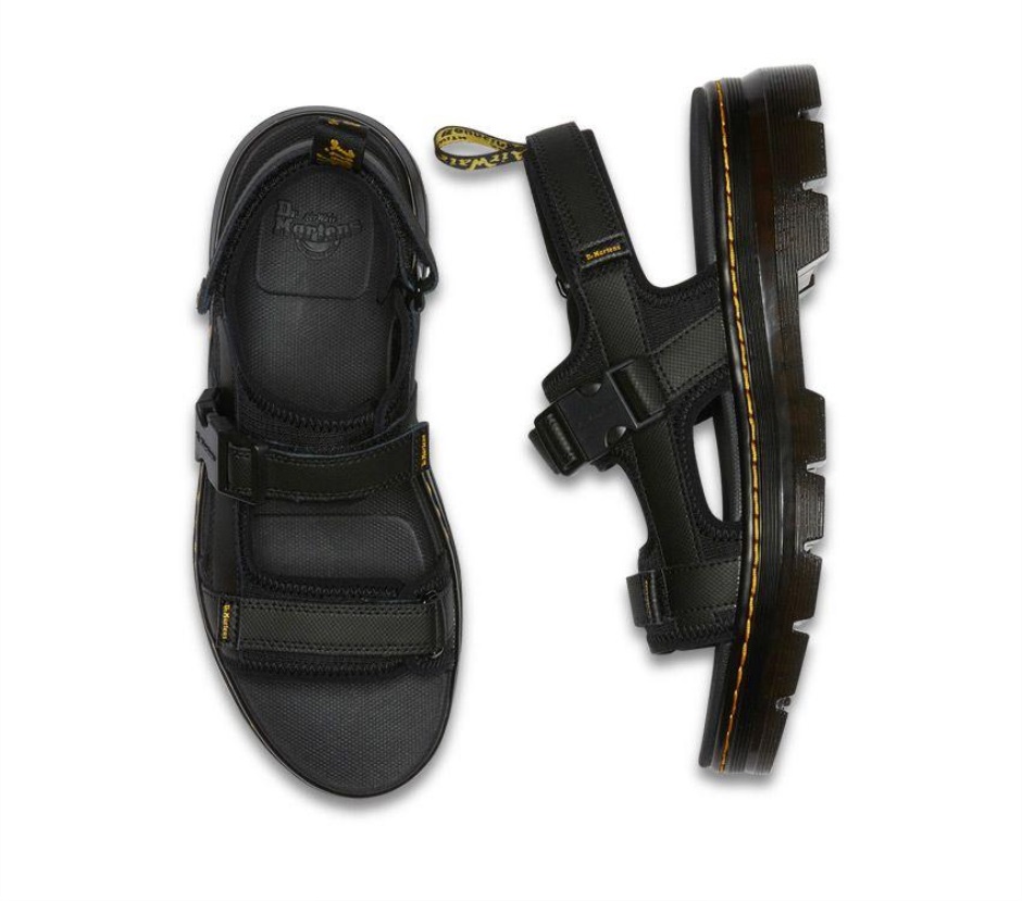 Dr Martens Schweiz Zürich Polyrip Stop-black Element Forster Sandal