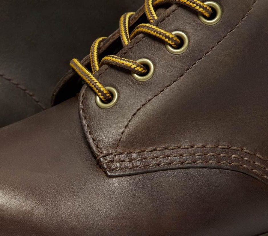Dunkelbraunes Verrücktes Pferd Dr Martens Schweiz 1460 Bex Verrücktes Pferd