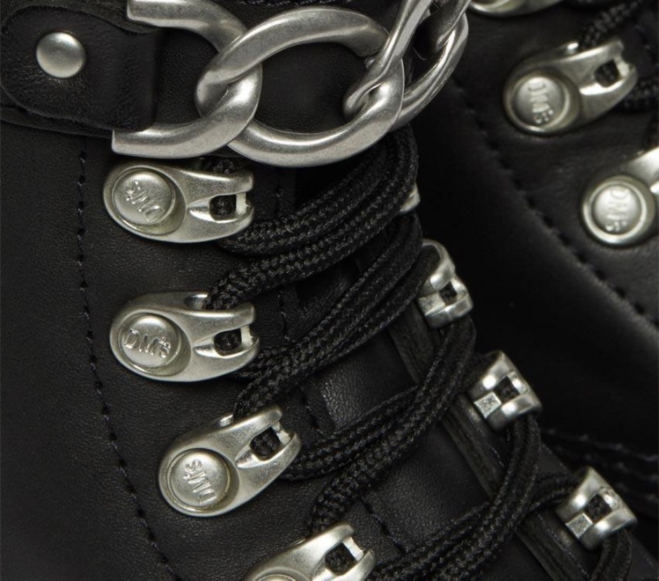 Schwarze Sendal 1460 Pascal Kette Dr Martens Schweiz