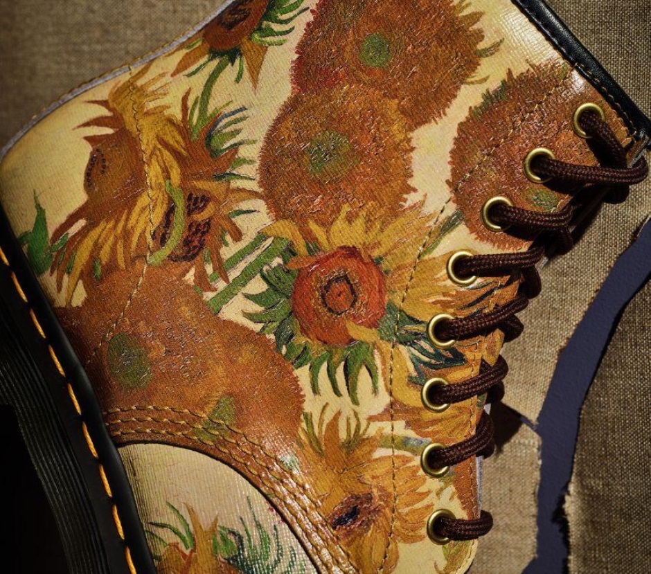 Sunflowers Dr Martens Schweiz 1460 Sunflowers