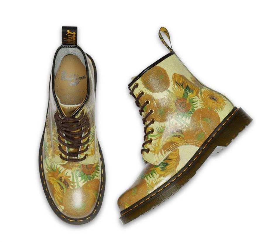 Sunflowers Dr Martens Schweiz 1460 Sunflowers
