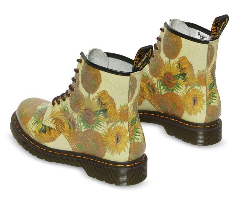 Sunflowers Dr Martens Schweiz 1460 Sunflowers
