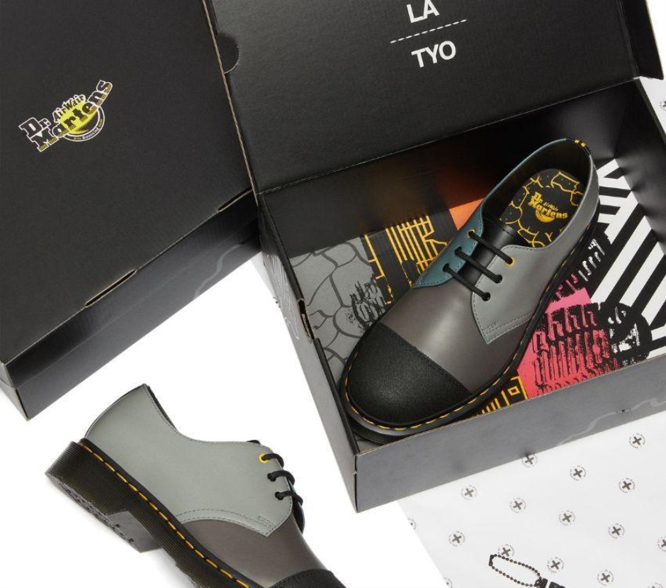 1461 London Black/charcoal Dr Martens Schweiz