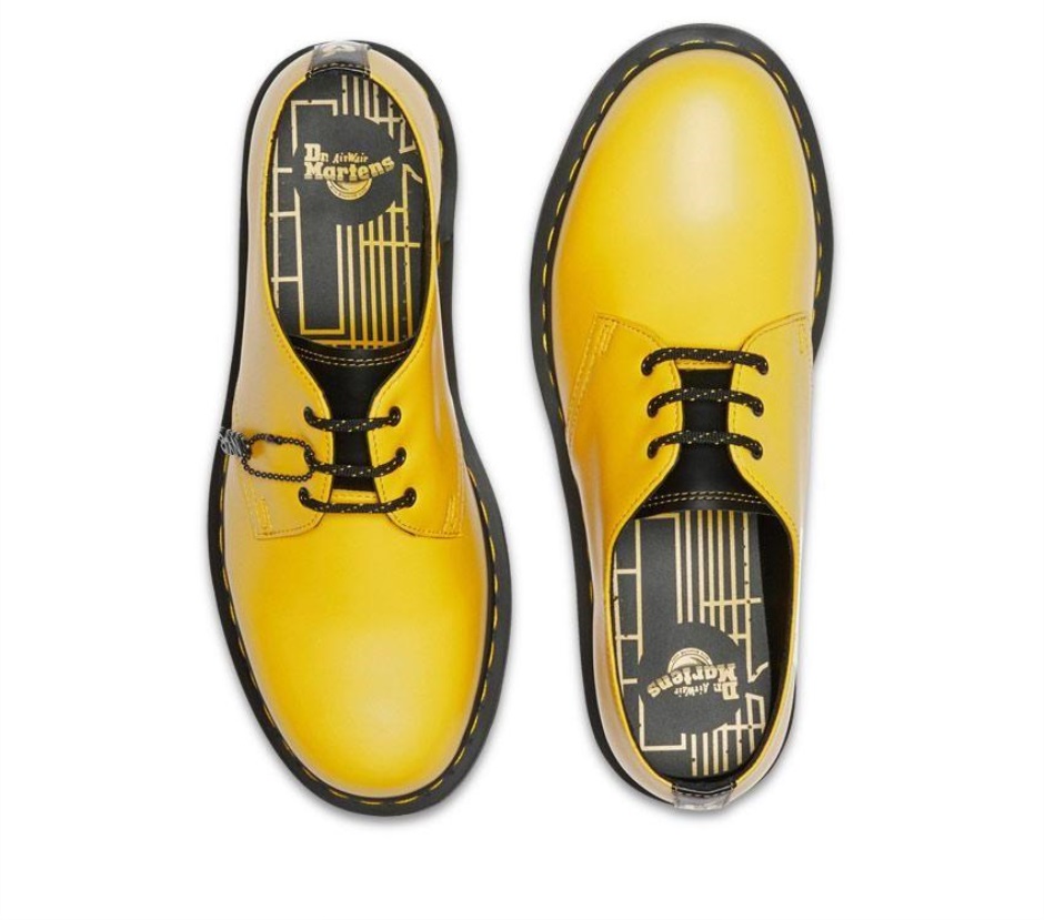 Gelb/schwarz 1461 New York Dr Martens Schweiz