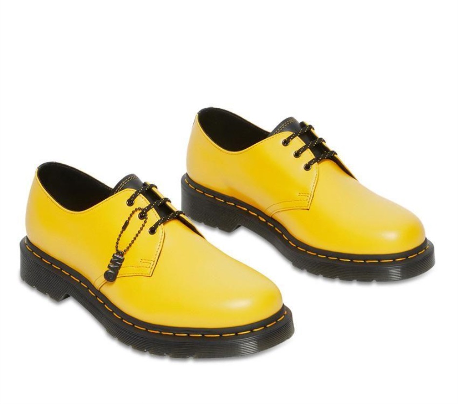 Gelb/schwarz 1461 New York Dr Martens Schweiz