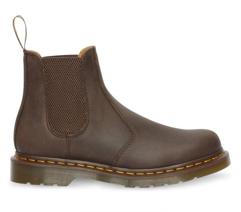 Dr Martens Schweiz Zürich 2976 Crazy Horse Chelsea Boot Dark Brown Crazy Horse