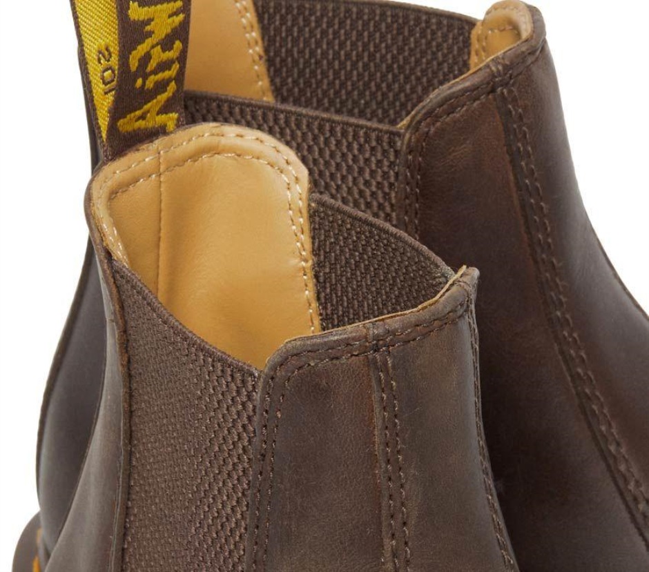 Dr Martens Schweiz Zürich 2976 Crazy Horse Chelsea Boot Dark Brown Crazy Horse