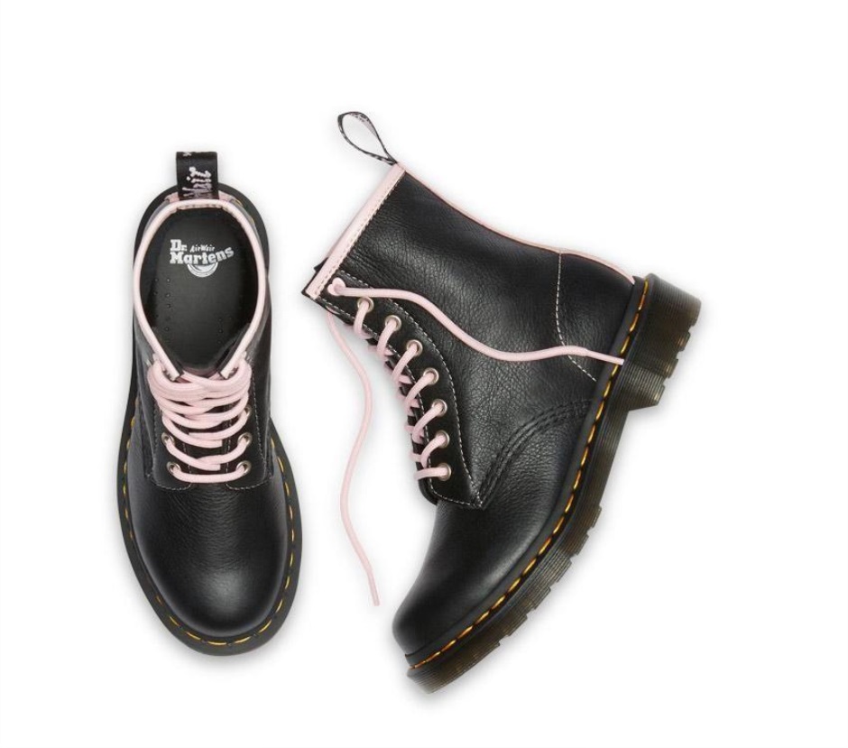 Dr Martens Schweiz Zürich 1460 Pascal Virginia Black/chalk Pink