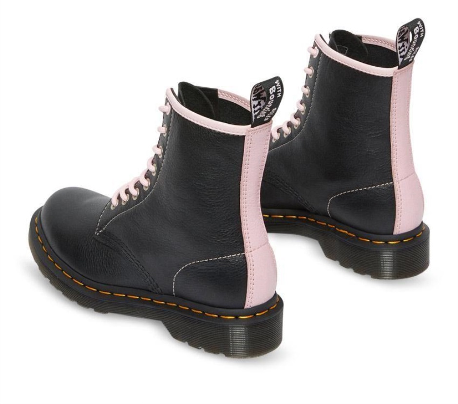 Dr Martens Schweiz Zürich 1460 Pascal Virginia Black/chalk Pink