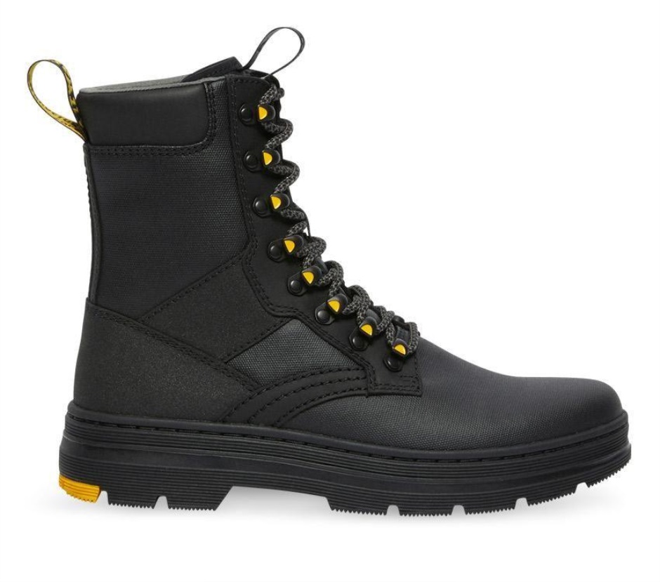 Iowa Boot Dr Martens Schweiz Zürich Black Coated Canvas-iceberg Wp-dual Original
