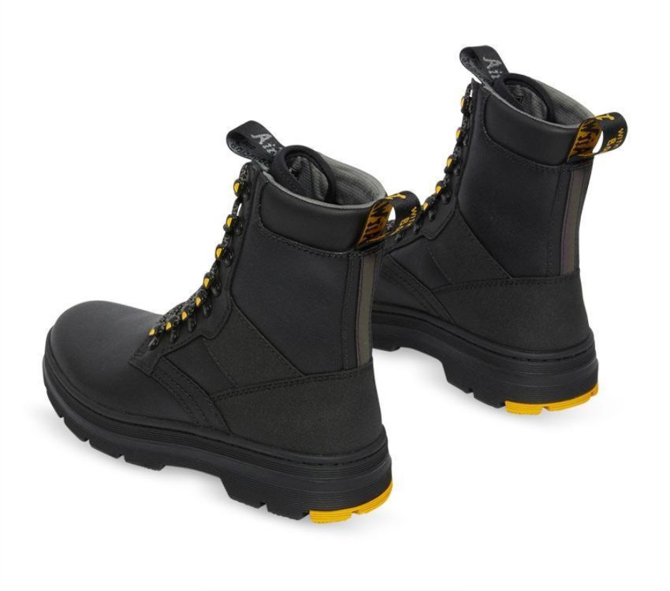 Iowa Boot Dr Martens Schweiz Zürich Black Coated Canvas-iceberg Wp-dual Original