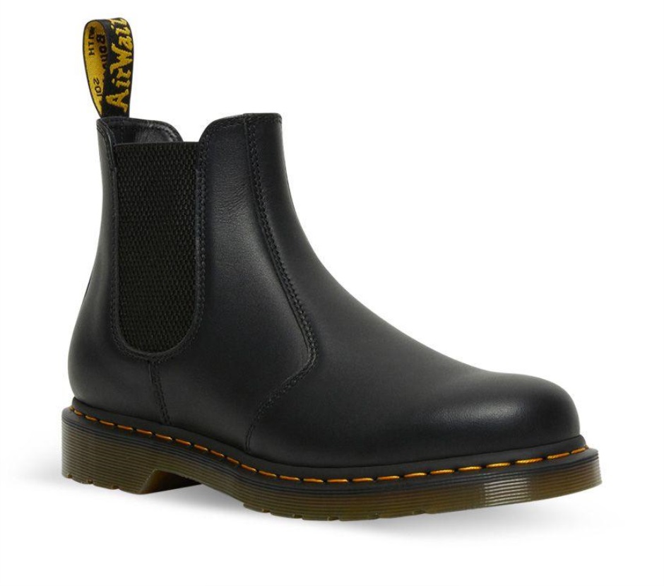 Dr Martens Schweiz Zürich Black Nappa 2976 Nappa Chelsea Boot