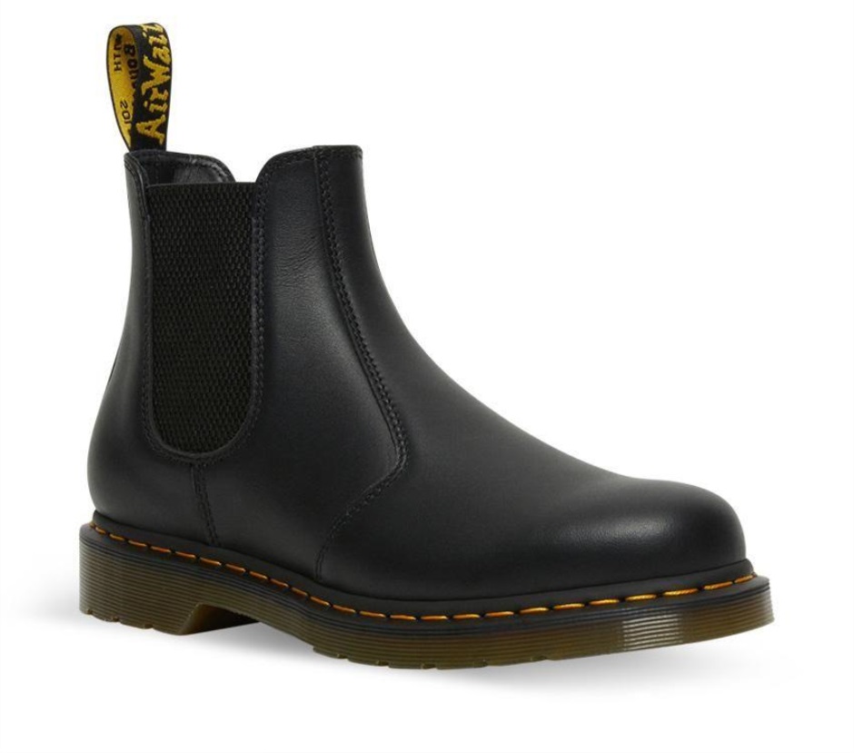 Dr Martens Schweiz Zürich Black Nappa 2976 Nappa Chelsea Boot