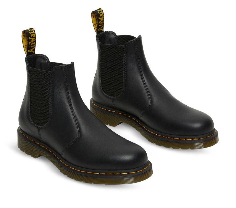 Dr Martens Schweiz Zürich Black Nappa 2976 Nappa Chelsea Boot
