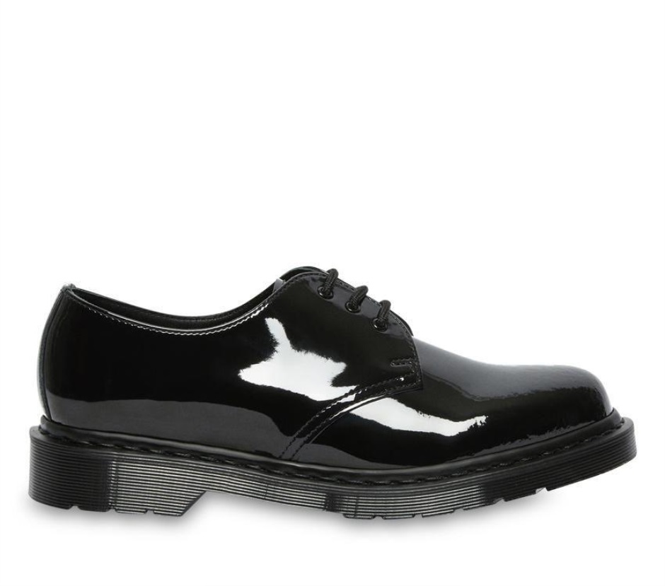 Black Patent Lamper Dr Martens Schweiz 1461 Mono Patent Oxford