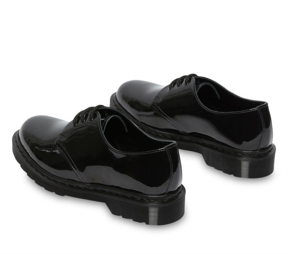 Black Patent Lamper Dr Martens Schweiz 1461 Mono Patent Oxford