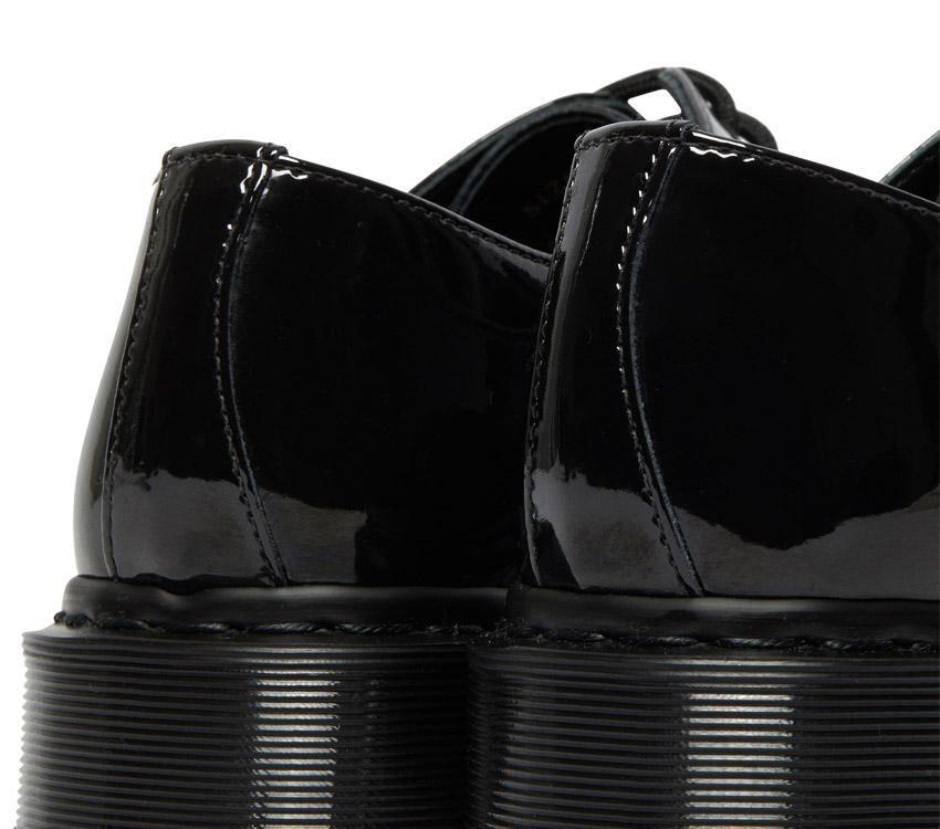 Black Patent Lamper Dr Martens Schweiz 1461 Mono Patent Oxford
