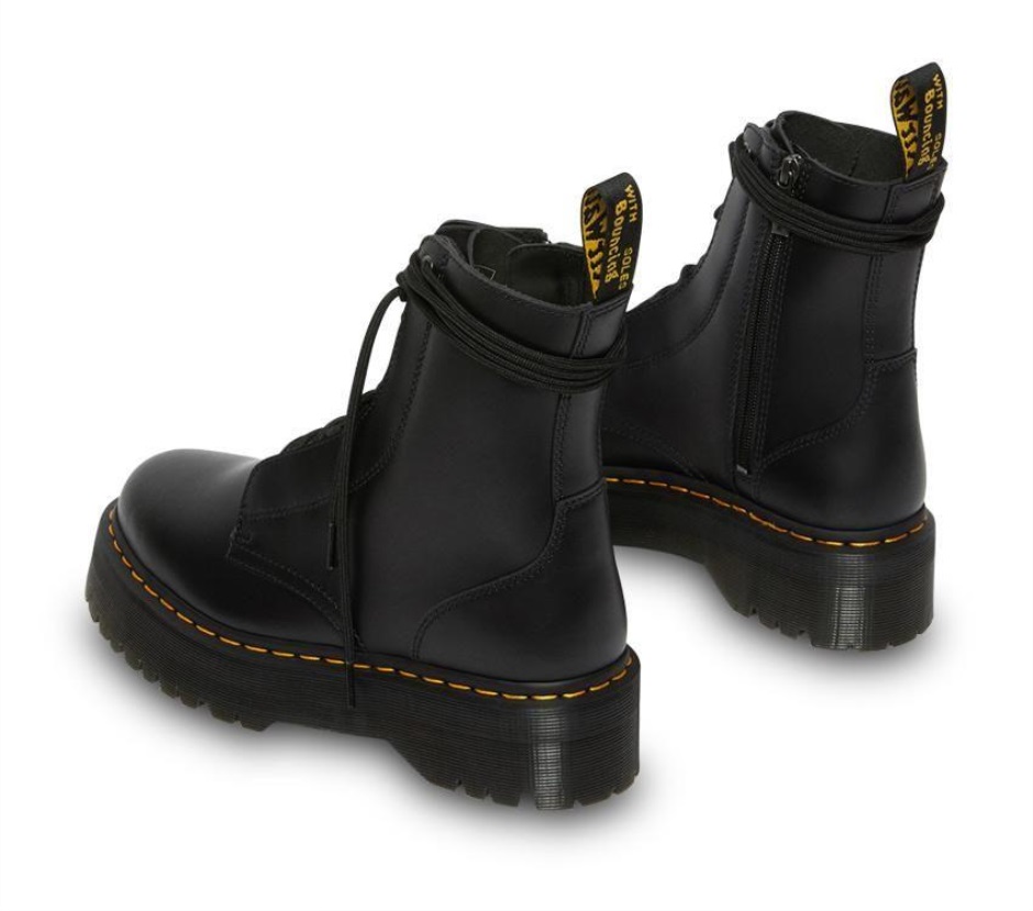 Dr Martens Schweiz Zürich Black Smooth Jarrick Smooth