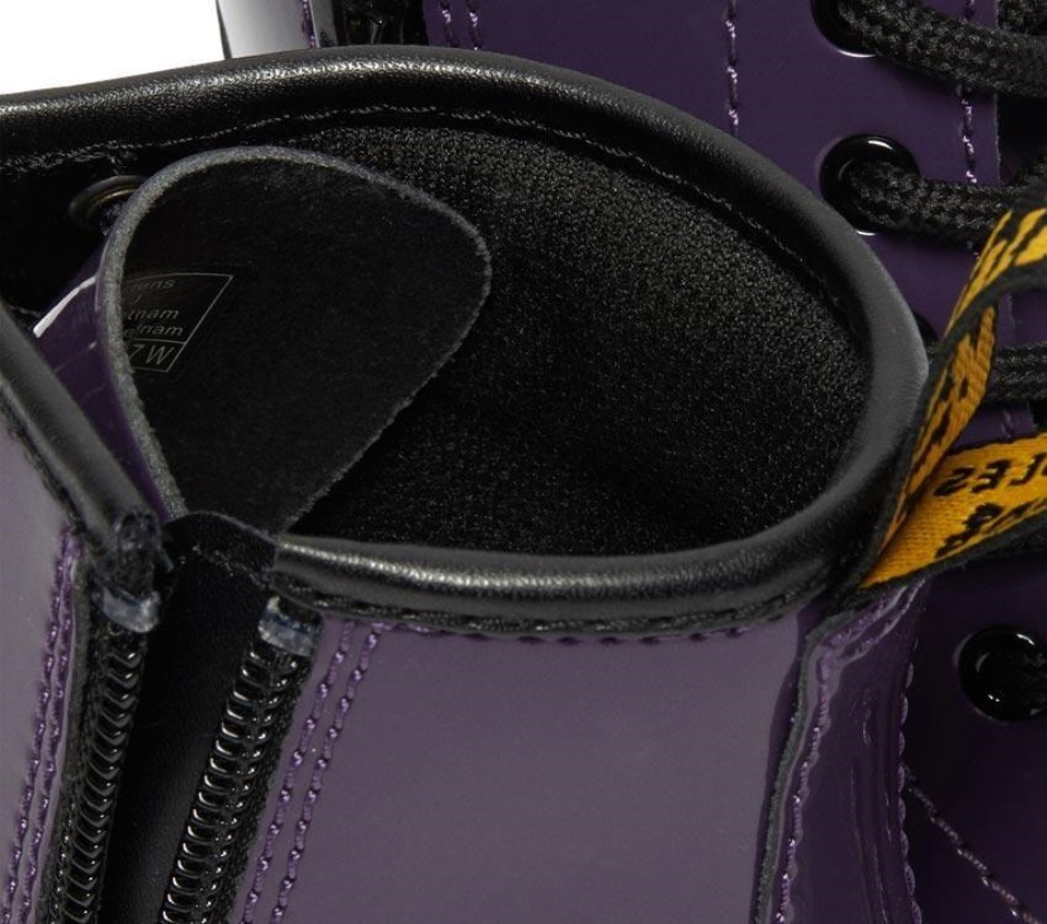 Dr Martens Schweiz Zürich Blackcurrant 1460 Juniors Patent Lamper