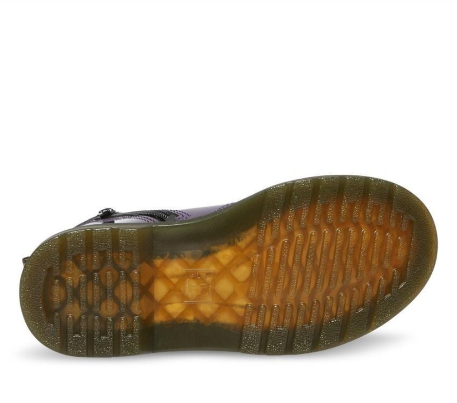 Dr Martens Schweiz Zürich Blackcurrant 1460 Juniors Patent Lamper