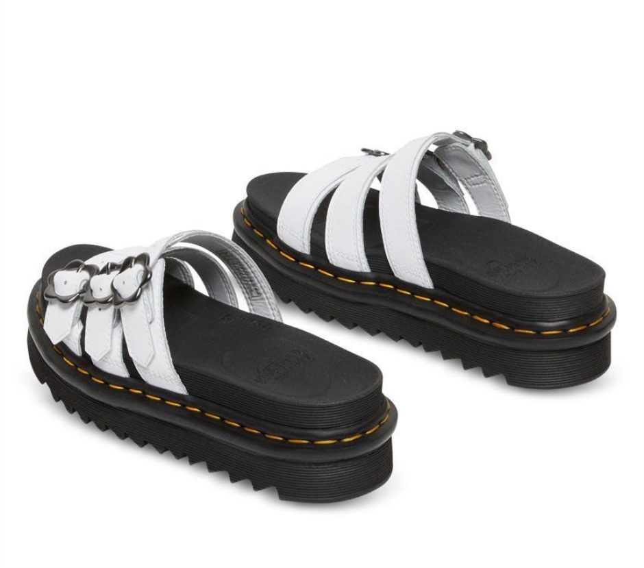 Dr Martens Schweiz Zürich Blaire Floral Slide White Hydro